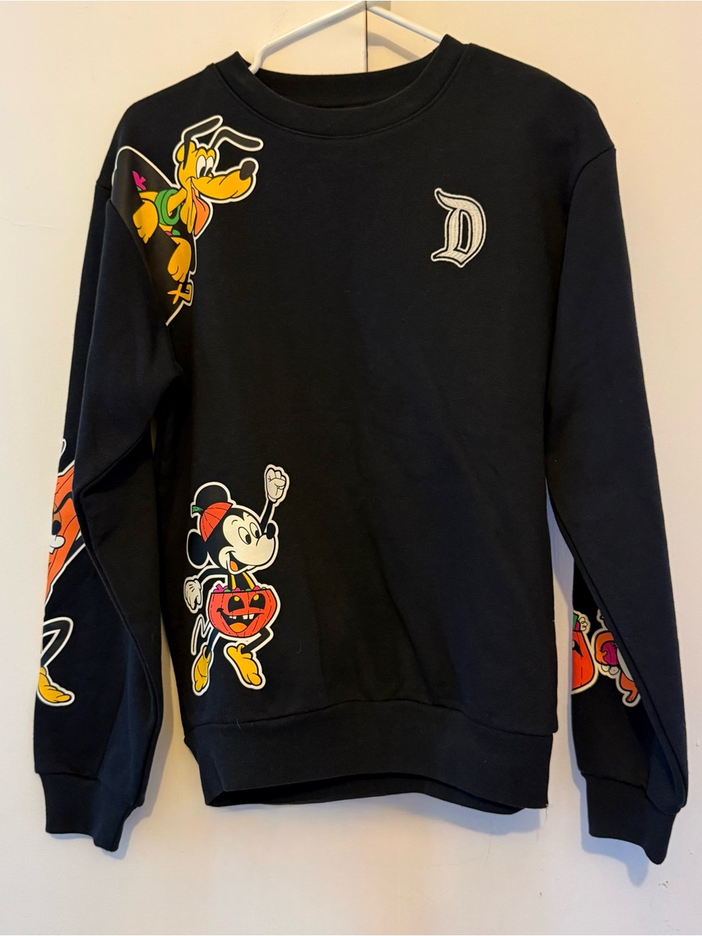 Disneyland Halloween 2022 Mickey Mouse and Friends Fleece Pullover
